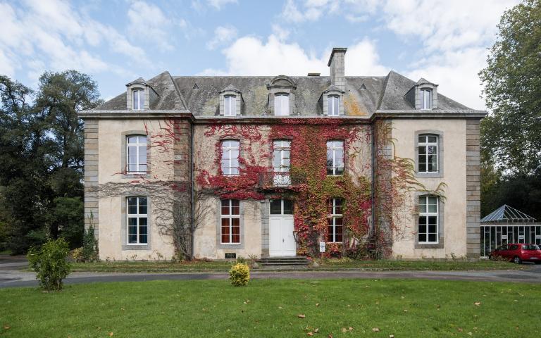 Façade ouest, vue générale
