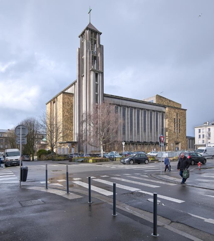 Eglise Saint-Louis, vue générale