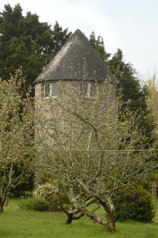 Moulin de Keraudierne (vent), vue générale ouest. (2021)