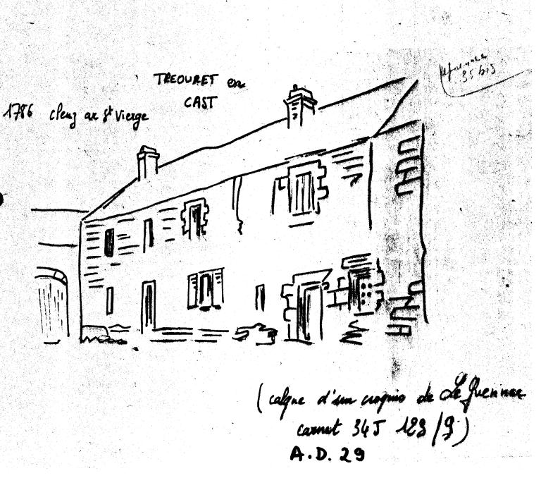 Croquis de Le Guennec (AD 29)