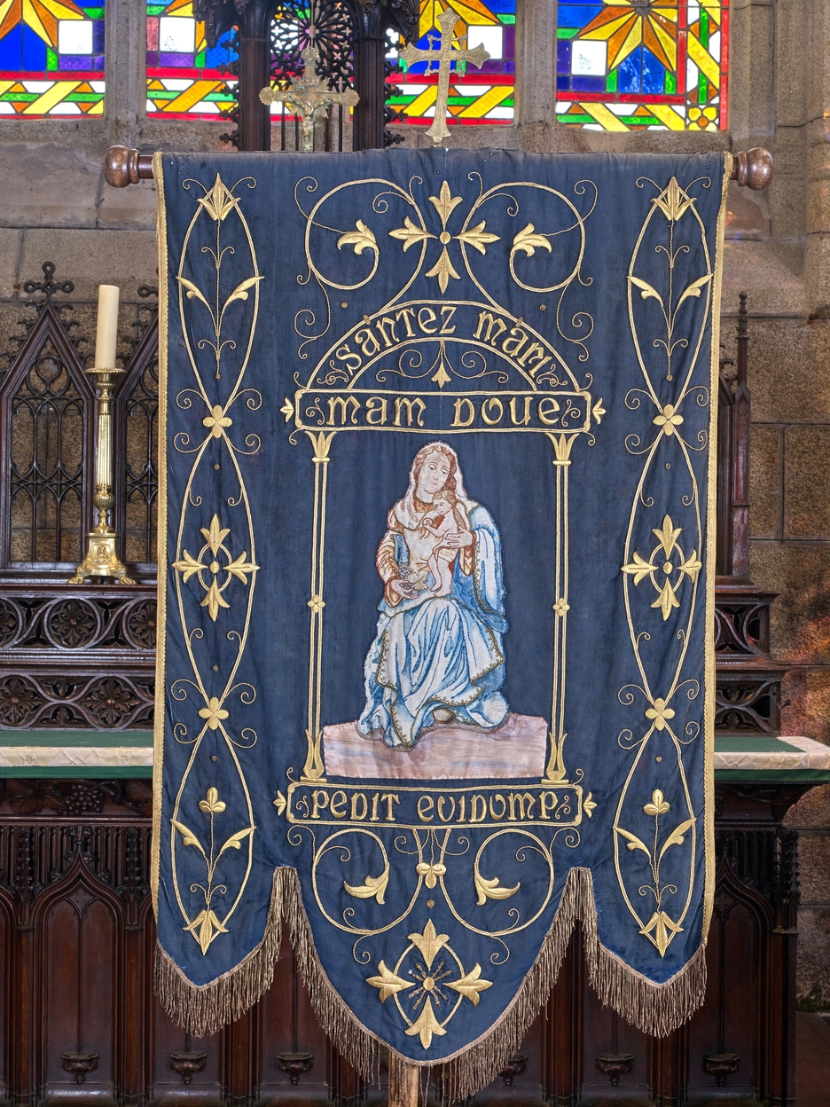 Recto : Vierge de Ty Mamm Doué