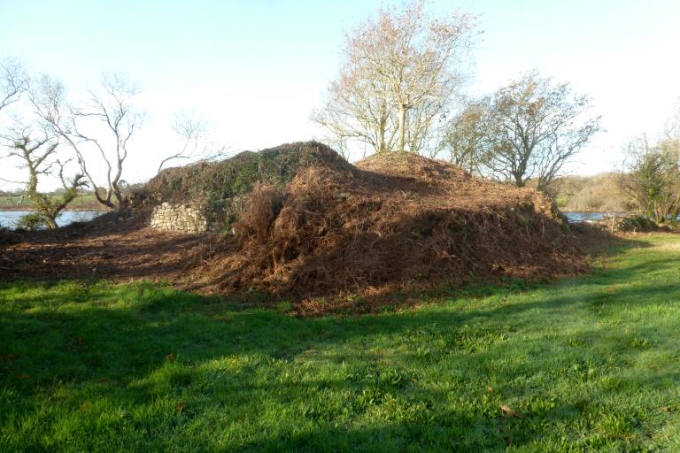 Château fort, Poulguidou (Mahalon)