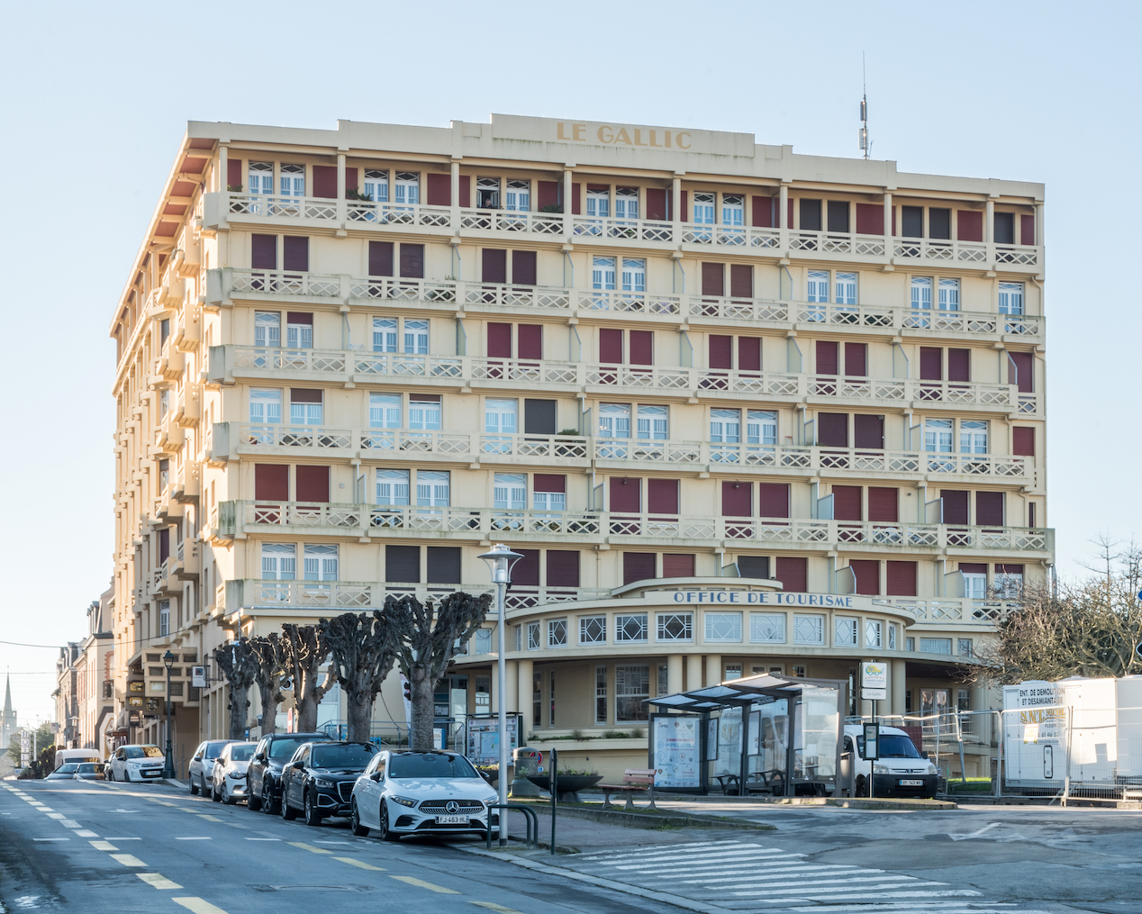 Façade principale vers le nord et la mer (2022)