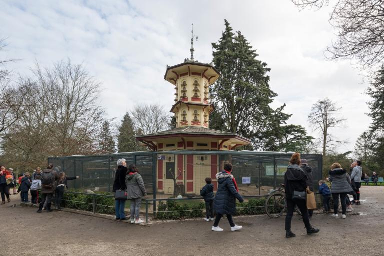 Volière, Parc du Thabor (Rennes)