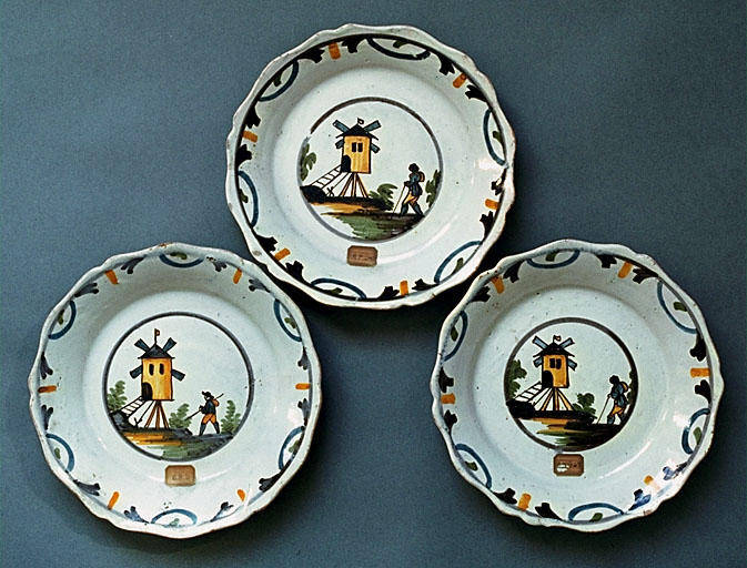 3 assiettes