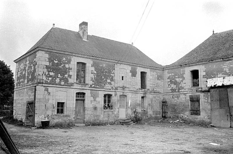 Logement sud-ouest, façade au nord, état en 1970