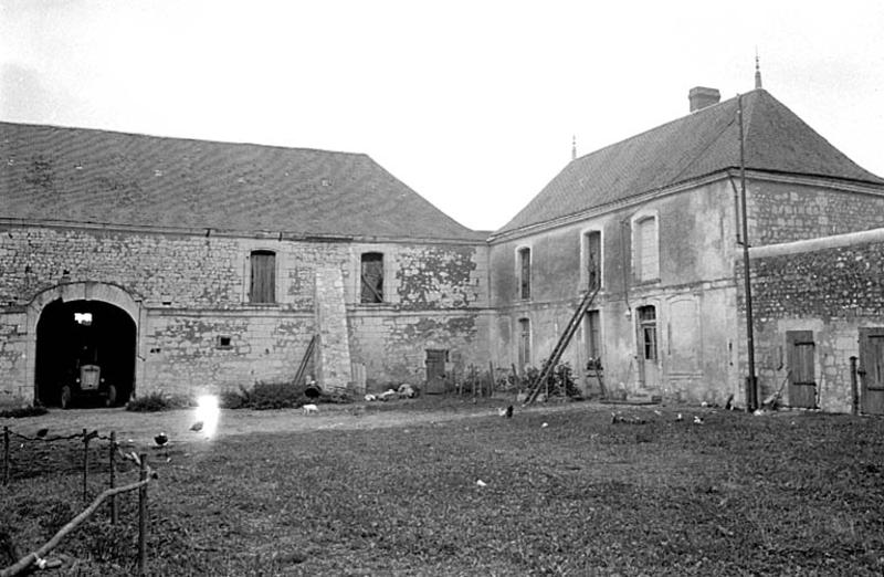 Logement sud-est, façade au nord, état en 1970