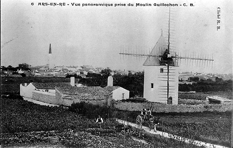 Vue générale depuis le moulin Guillochon.