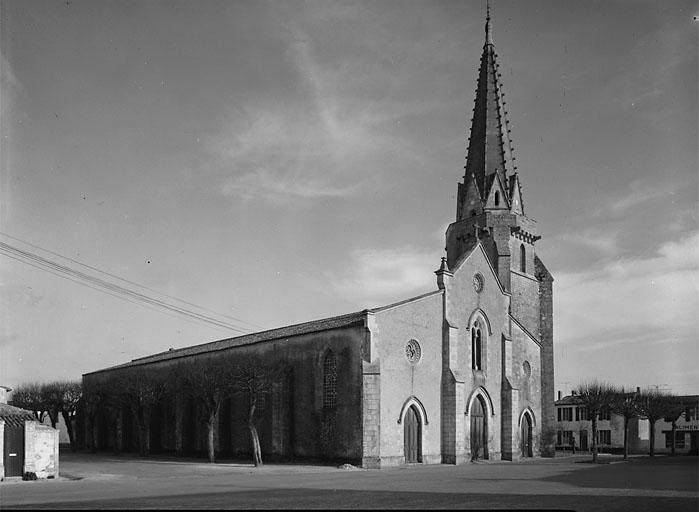 Elévations nord et ouest.