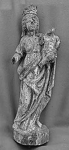 Statuette : Vierge à l'Enfant