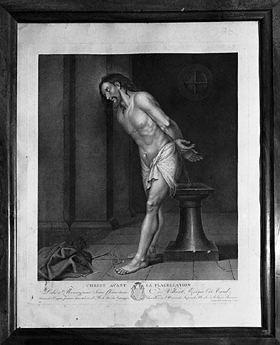 ESTAMPE : Christ avant la flagellation
