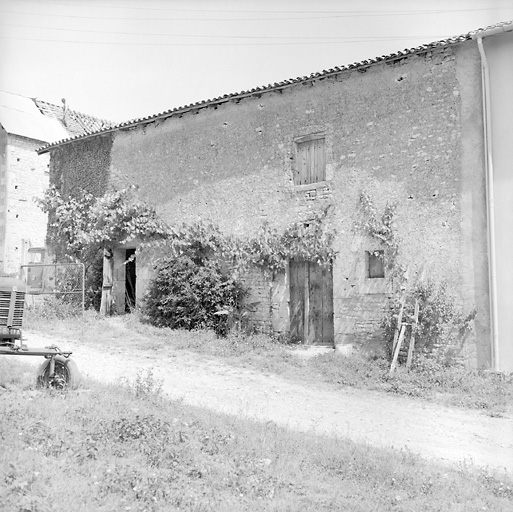 Elévation sud, partie gauche.