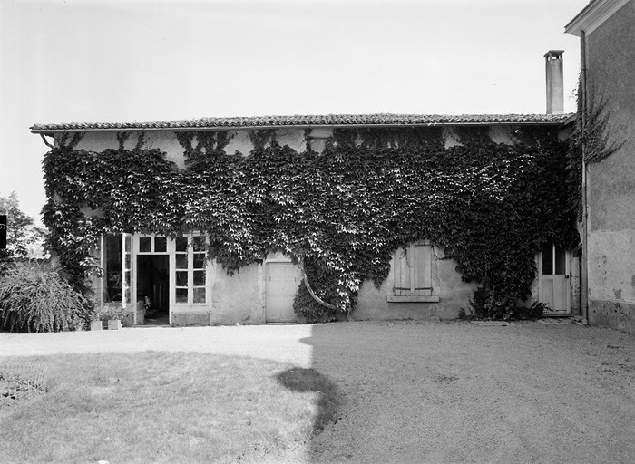 Corps de bâtiment C, élévation sud.