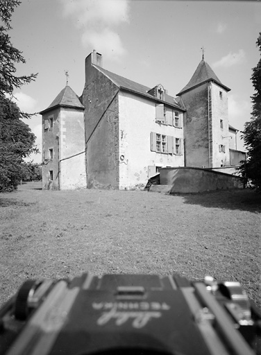Logis, élévation postérieure, partie gauche.