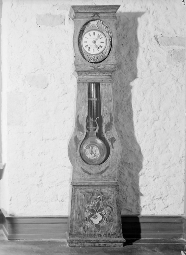 Vue de l'horloge fermée.
