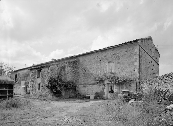 Elévation sur cour.