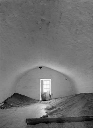 Chapelle, partie supérieure vue vers le nord-est.