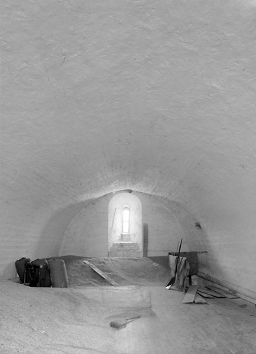 Chapelle, partie supérieure vue vers le sud-ouest.