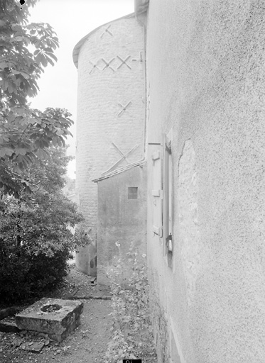 Bâtiment est, élévation est, partie gauche.