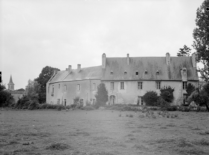 Logis, élévations postérieures.