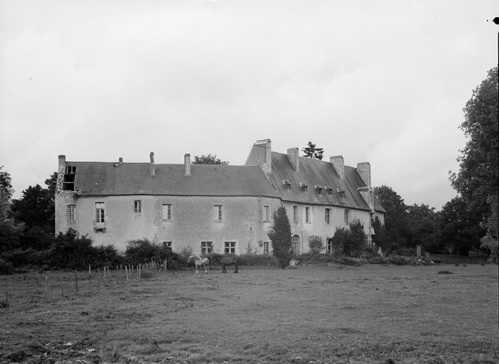 Logis, élévations postérieures.