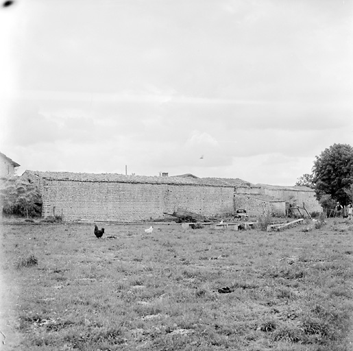 Corps de bâtiment nord, élévation nord.