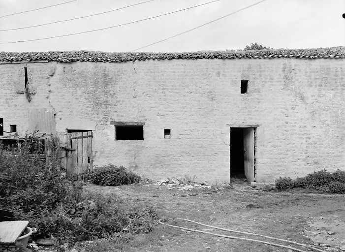 Corps de bâtiment nord-ouest, élévation sud.