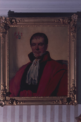 Tableau : portrait d'un magistrat belge