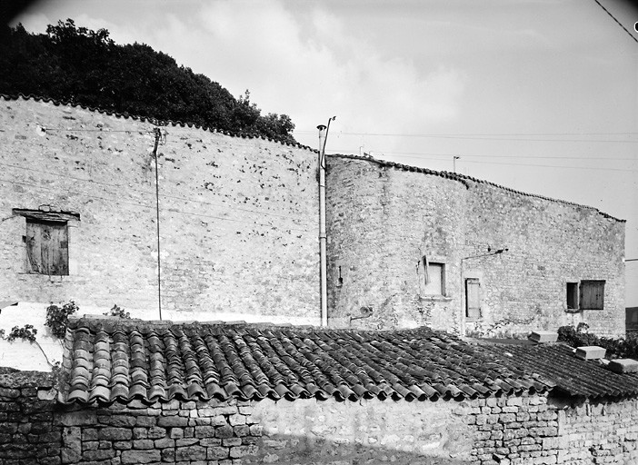 Bâtiment ouest, élévation ouest, partie droite.