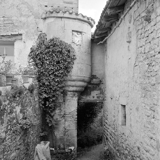 Logis, échauguette de l'angle ouest.