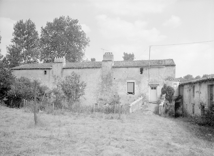 Logis, élévation postérieure.