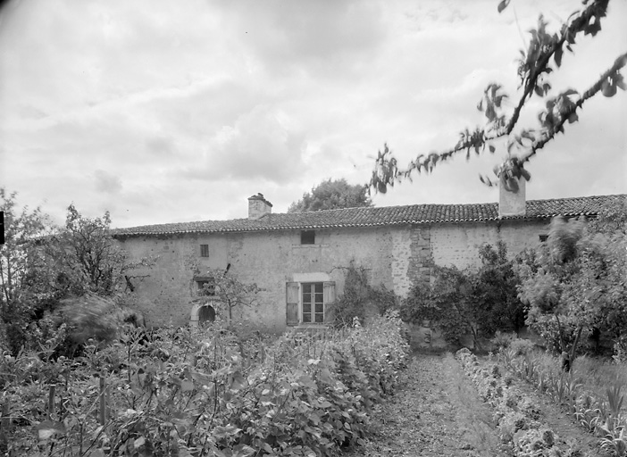 Logis, élévation postérieure.