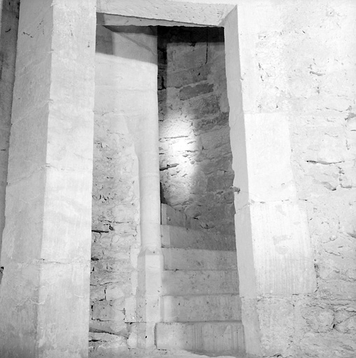 Tourelle sud-est, escalier.