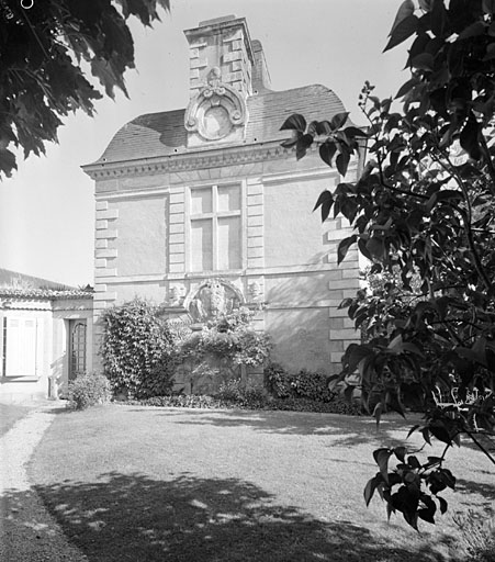 Pavillon nord, élévation nord.
