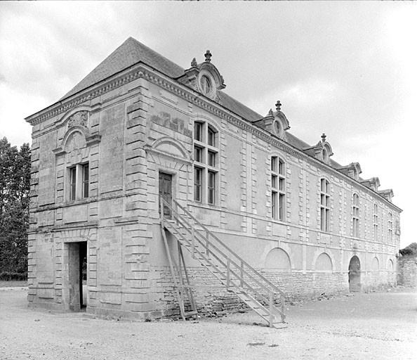 Orangerie, élévations postérieure et latérale gauche.