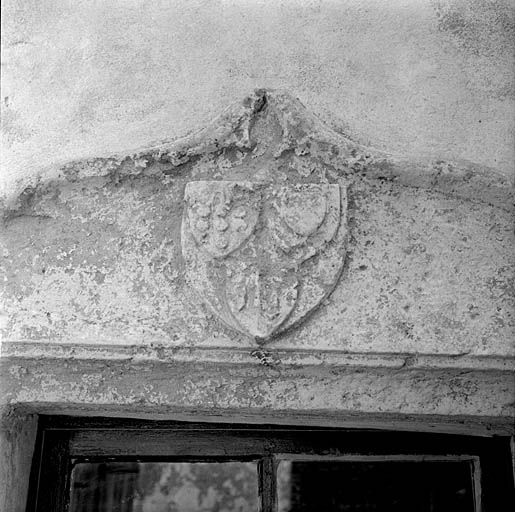 Détail du blason.