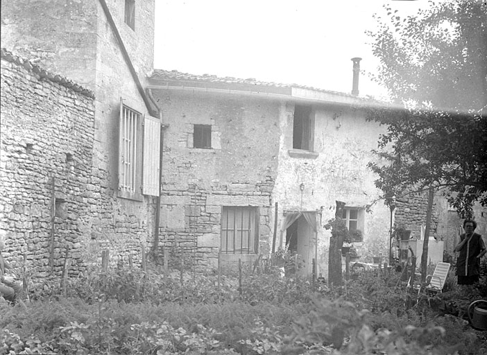 Elévation sur jardin.