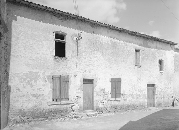 Elévation sur rue.