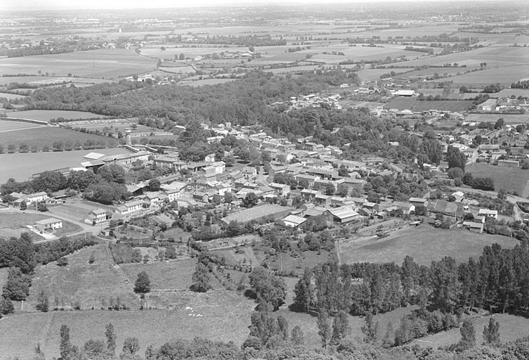 Vue aérienne.