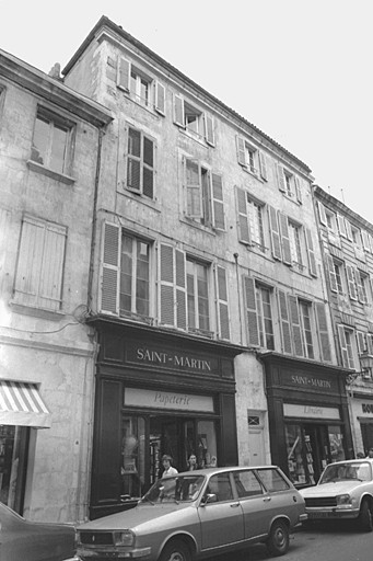 Elévation sur rue.