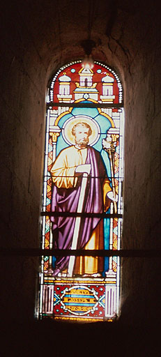 Verrière figurée : saint Joseph
