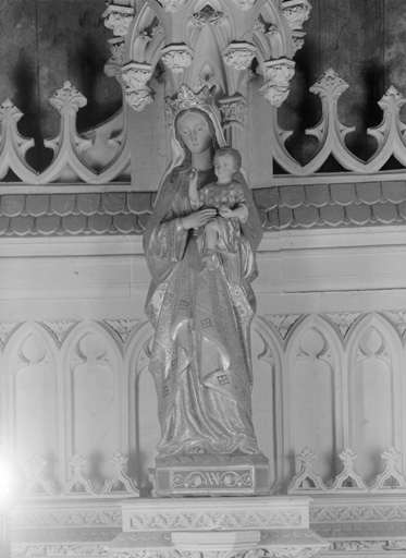 Statue Vierge à l'Enfant