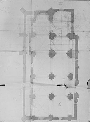 Plan de l'état ancien.