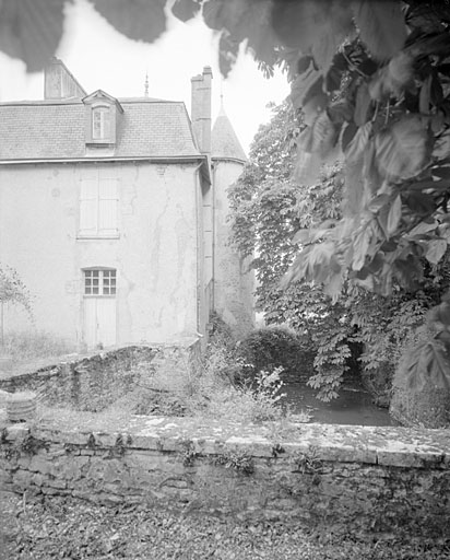 Logis, élévation sud, partie droite.
