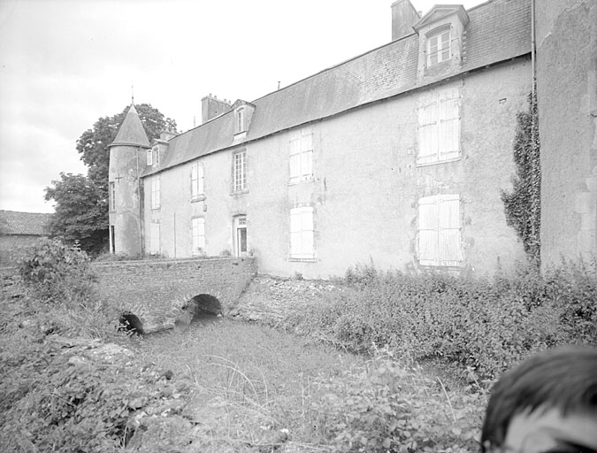 Logis, élévation nord.