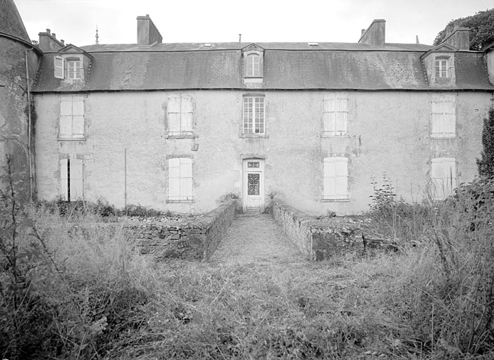 Logis, élévation nord.