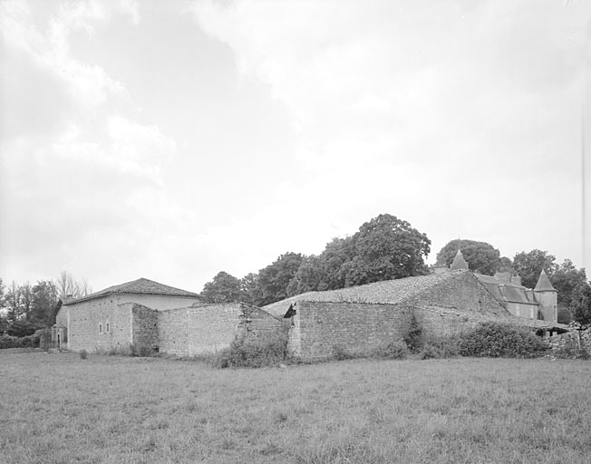 Métairie, vue générale nord-est.
