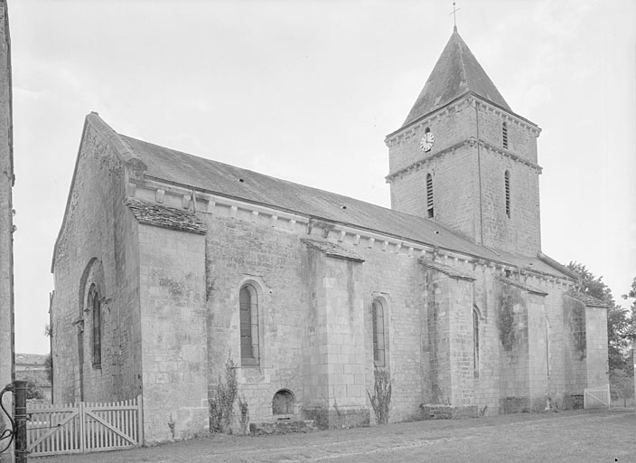 Vue générale nord-est.