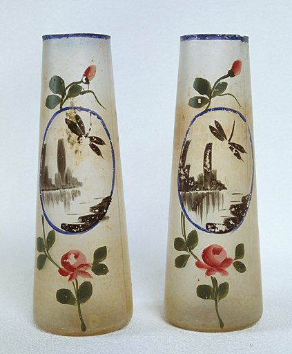 2 vases à fleurs (paire)