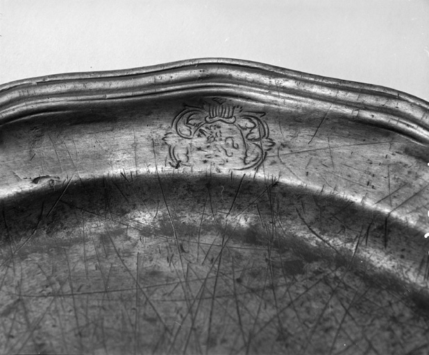 Détail des armoiries.